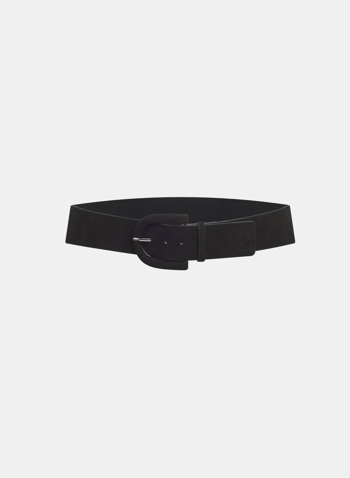 Laura Wide Faux Suede Belt