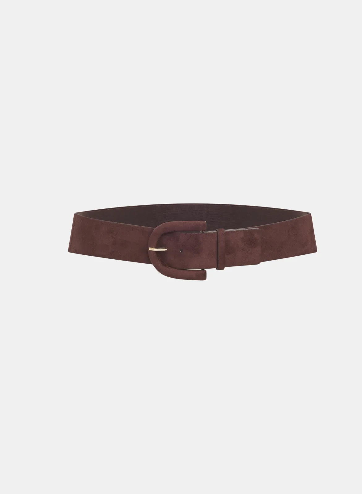 Laura Wide Faux Suede Belt